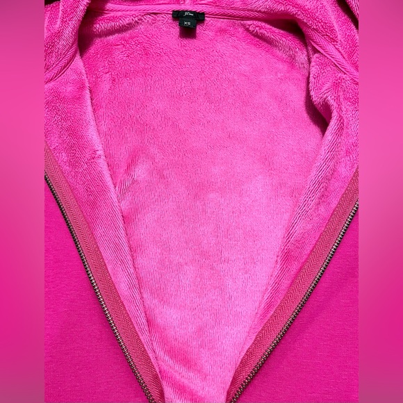 J. Crew Full-Zip Hooded Sweatshirt XS - Picture 2 of 5